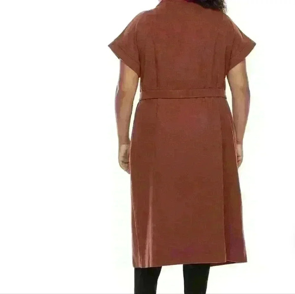 Worthington Soft  Spiced Apple Sweater Cardigan - Picture 2 of 4